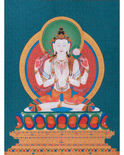 Tibetan Chenrezig Artwork 