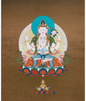 Chenrezig Thangka 