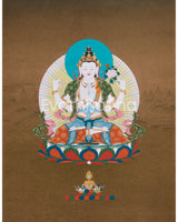 Chenrezig Thangka 