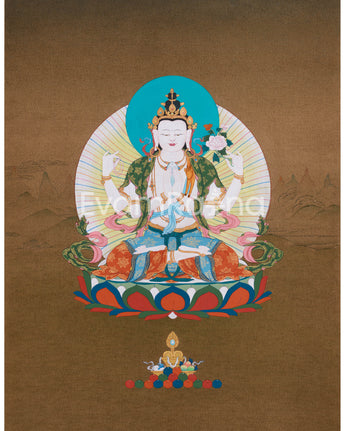 Chenrezig Thangka 