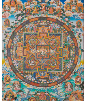 Chenrezig Mandala Thangka Print