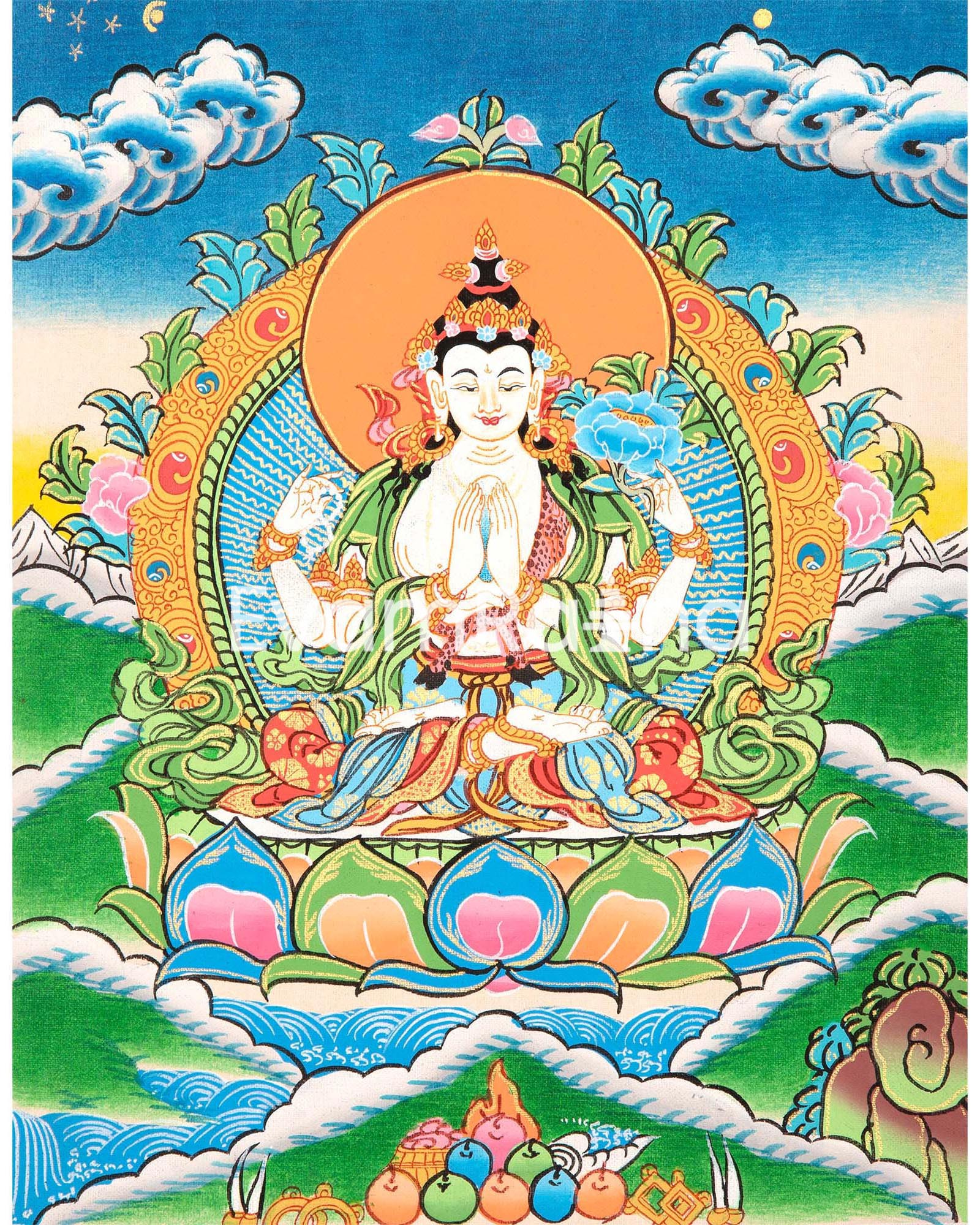 Chenrezig Thangka