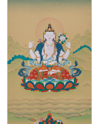 bodhisattva-of-compassion-chenrezig-thangka