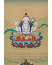 bodhisattva-of-compassion-chenrezig-thangka