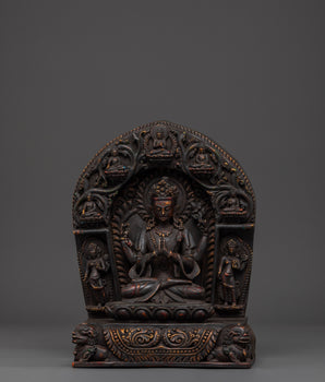 Compassionate Deity Chenrezig Sculpture