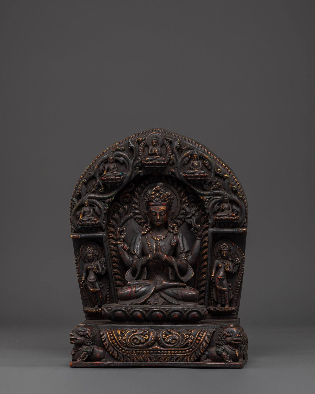 Compassionate Deity Chenrezig Sculpture