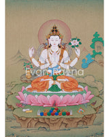 four-armed-chenrezig-thangka