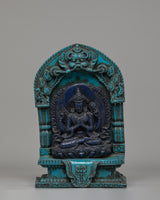 Tibetan Divine Statue of Chenrezig   