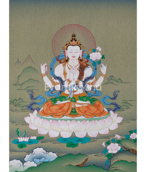 Tibetan Buddha Chenrezig