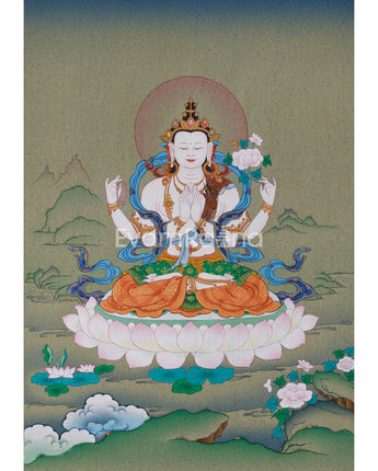 Tibetan Buddha Chenrezig