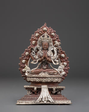 Four Armed Chenrezig Sculpture | Bodhisattva of Compassion