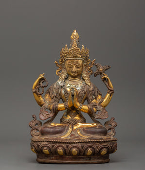 chenrezig-oxidized-copper-statue