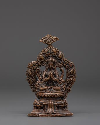 chenrezig-on-throne