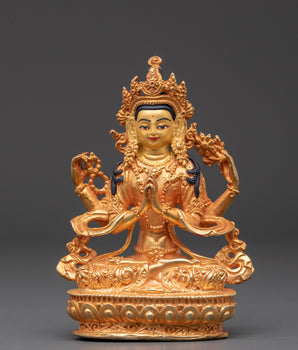 Chenrezig compassion deity statue