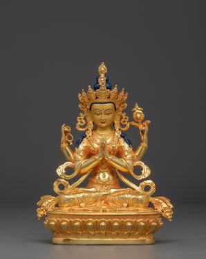 handcrafted-statue-of-chenrezig