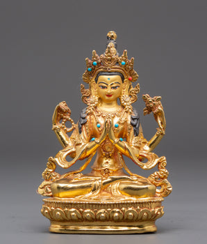 Bodhisattva Chenrezig Handmade Statue