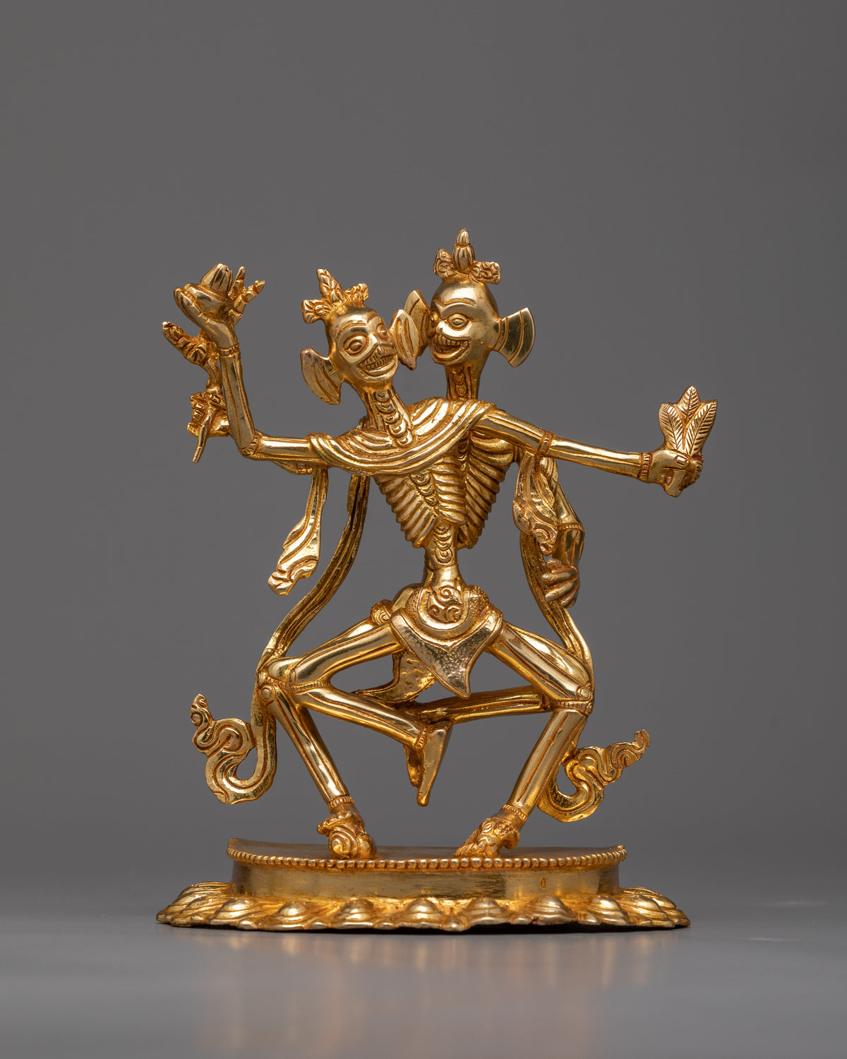 Handcrafted Chitipati Statue 