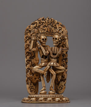 Citipati Skull Statue