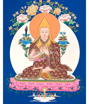 Buddhist Tsongkhapa Thangka