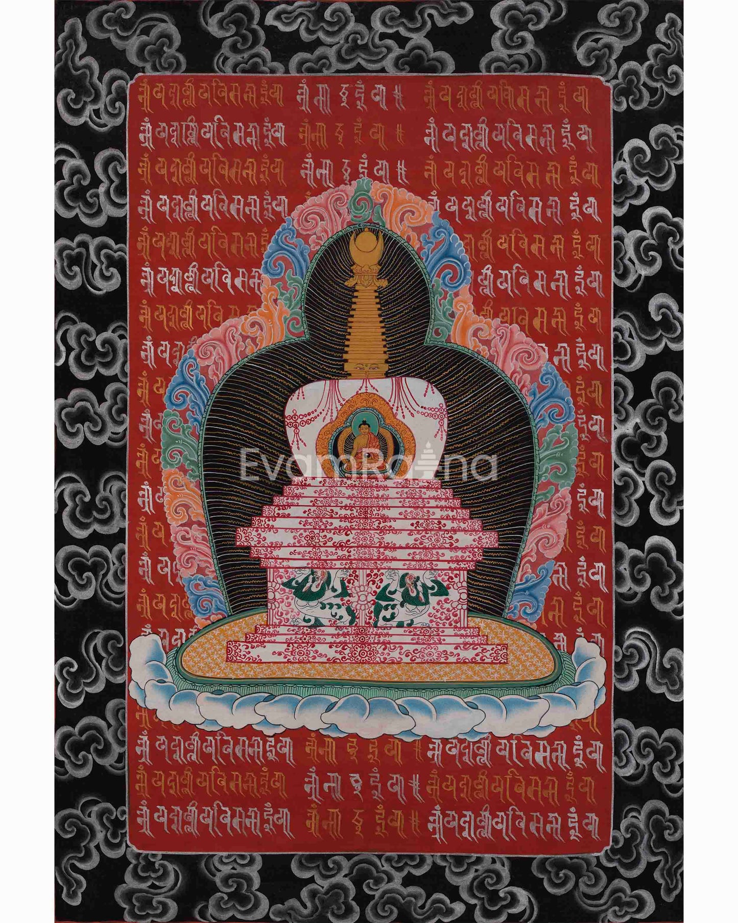 Chorten Thangka Print