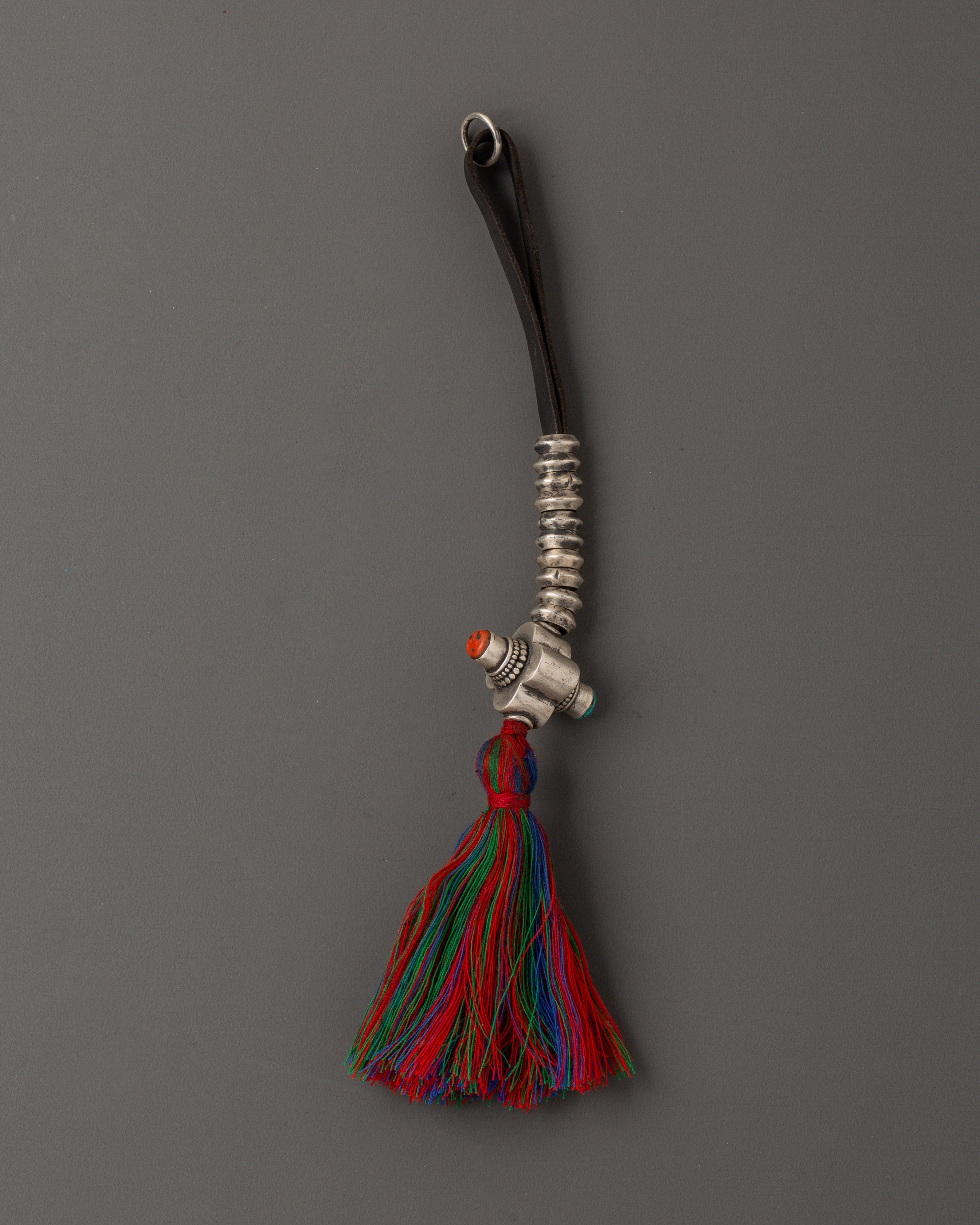 Spiritual Handcrafted Tibetan Chupsel Tassel |  Altar and Meditation Decor
