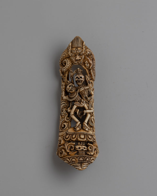 Dharmapala Citipati Bone Carving