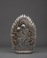 Citipati Skeleton Deity sculpture