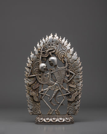 Citipati Skeleton Deity sculpture