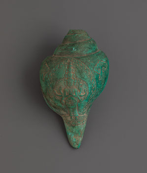 Decorative Conch Shell | Tibetan Sacred Shell