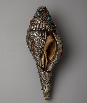 Fish carved Sankha