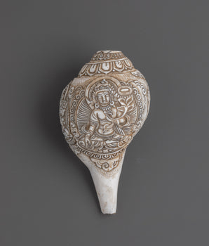 Avalokiteshvara Design Conch