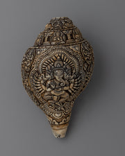 Ganesh Conch Shell