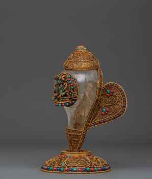 Crystal Conch Shell for Meditation