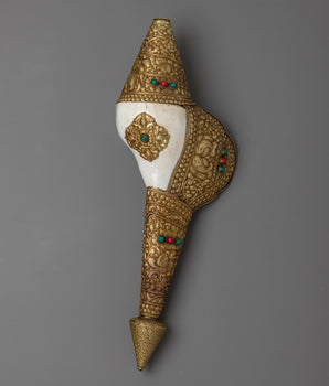 Handcrafted Brass Shankh