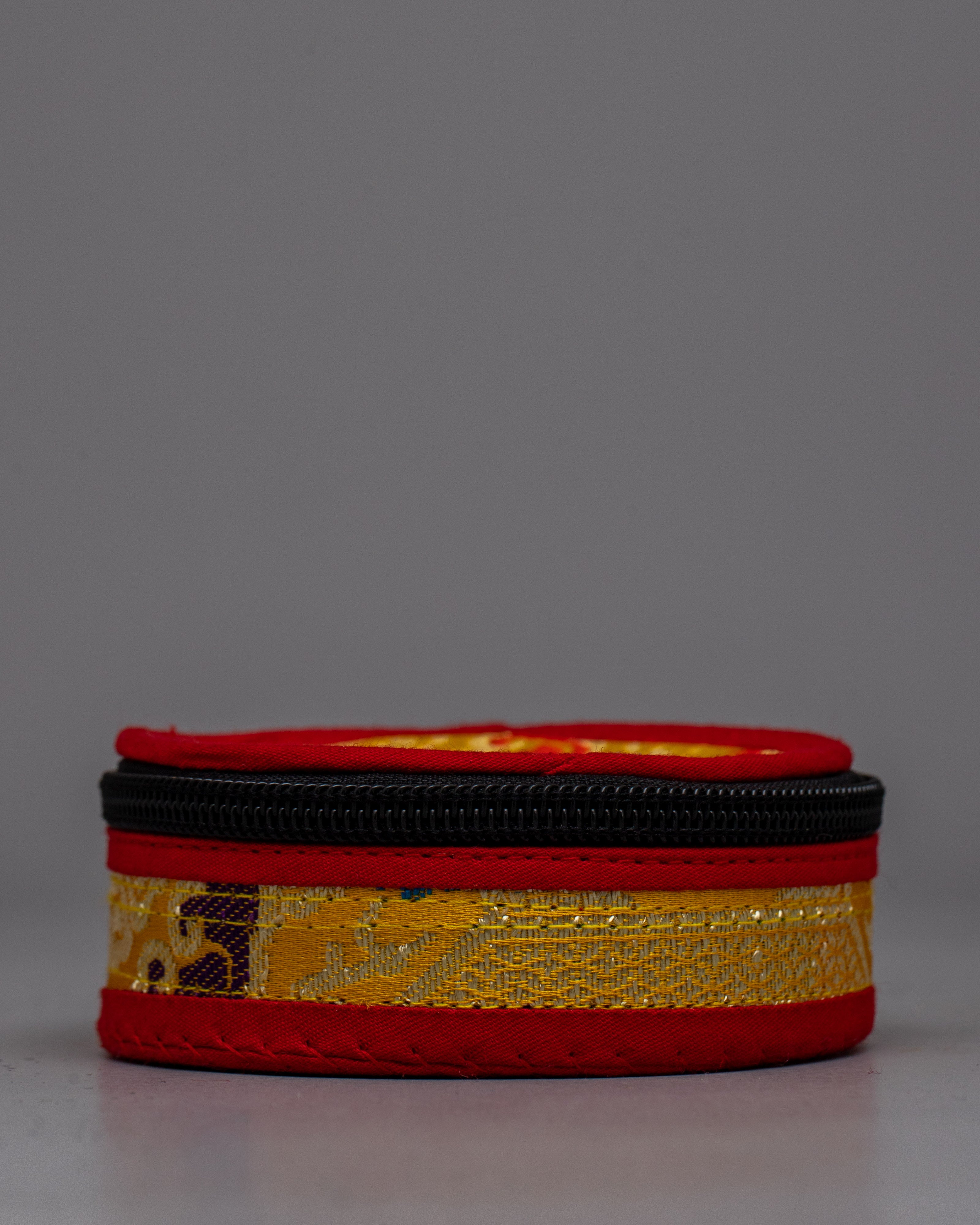 Tingsha Bell Case | Handcrafted Pouch for Ritual Cymbals