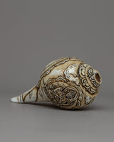 Buddha Shankha Conch Shell&nbsp;