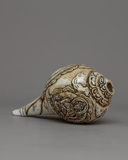 Buddha Shankha Conch Shell&nbsp;