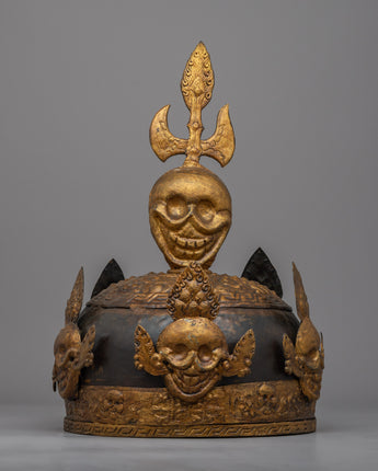Buddhist Skull Crown