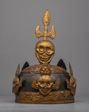 Buddhist Skull Crown