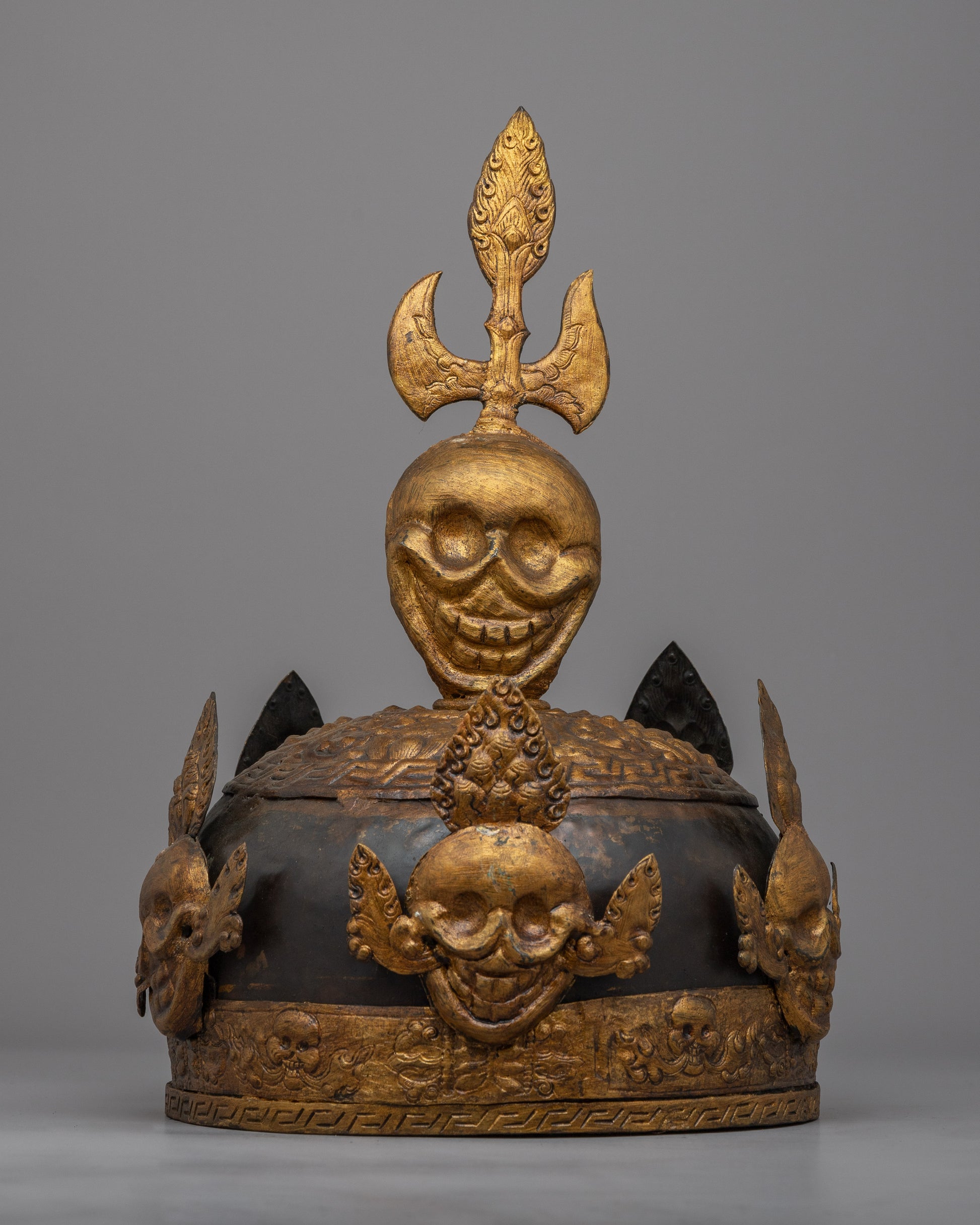 Buddhist Skull Crown