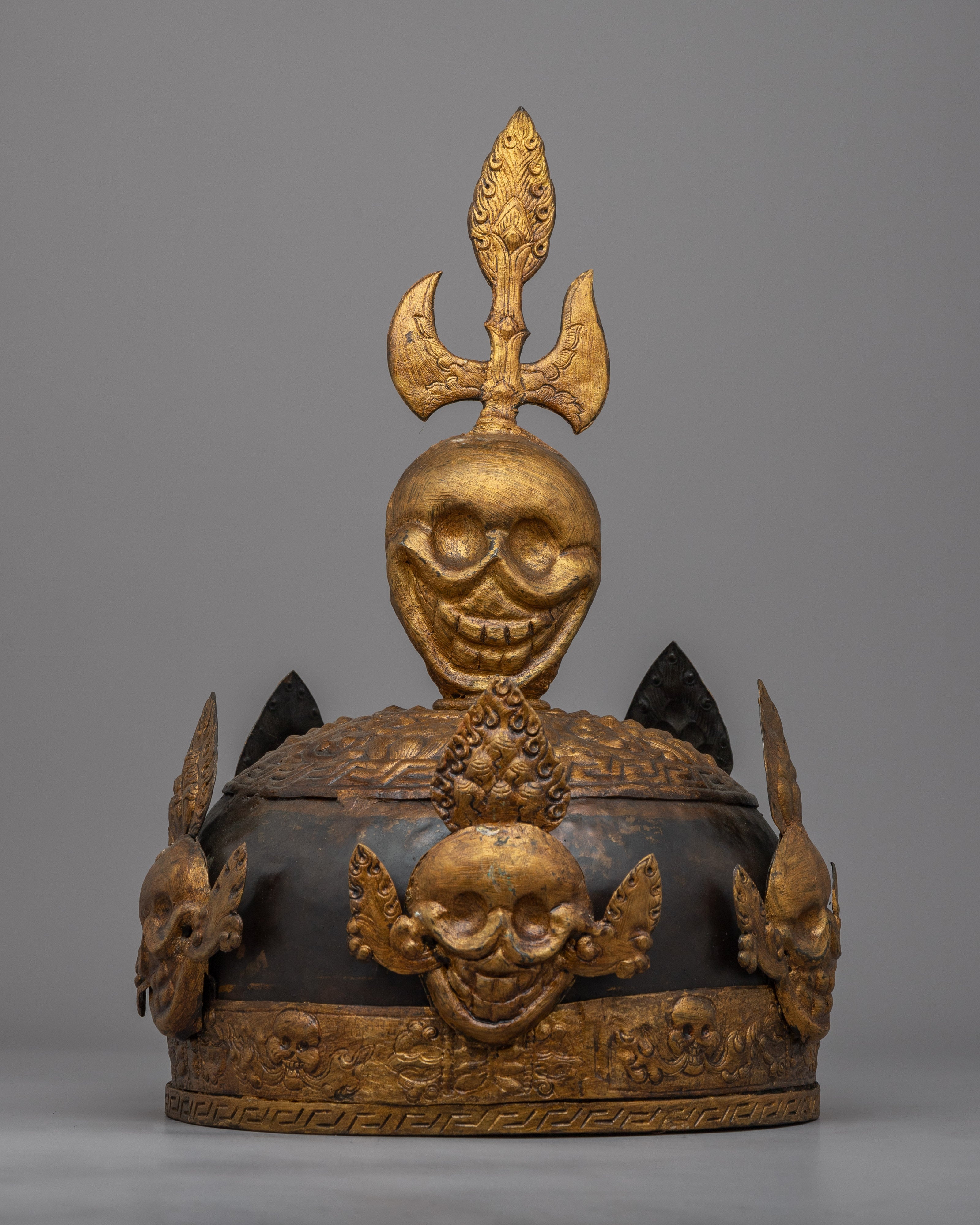 Buddhist Skull Crown
