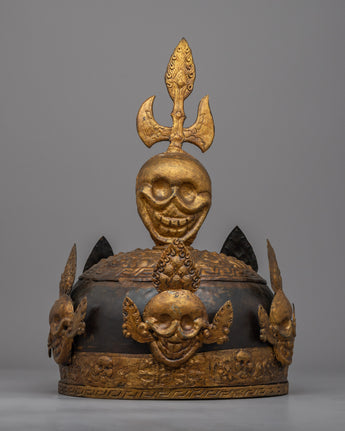 Buddhist Skull Crown 