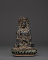 crown-shakyamuni-buddha-copper-statue