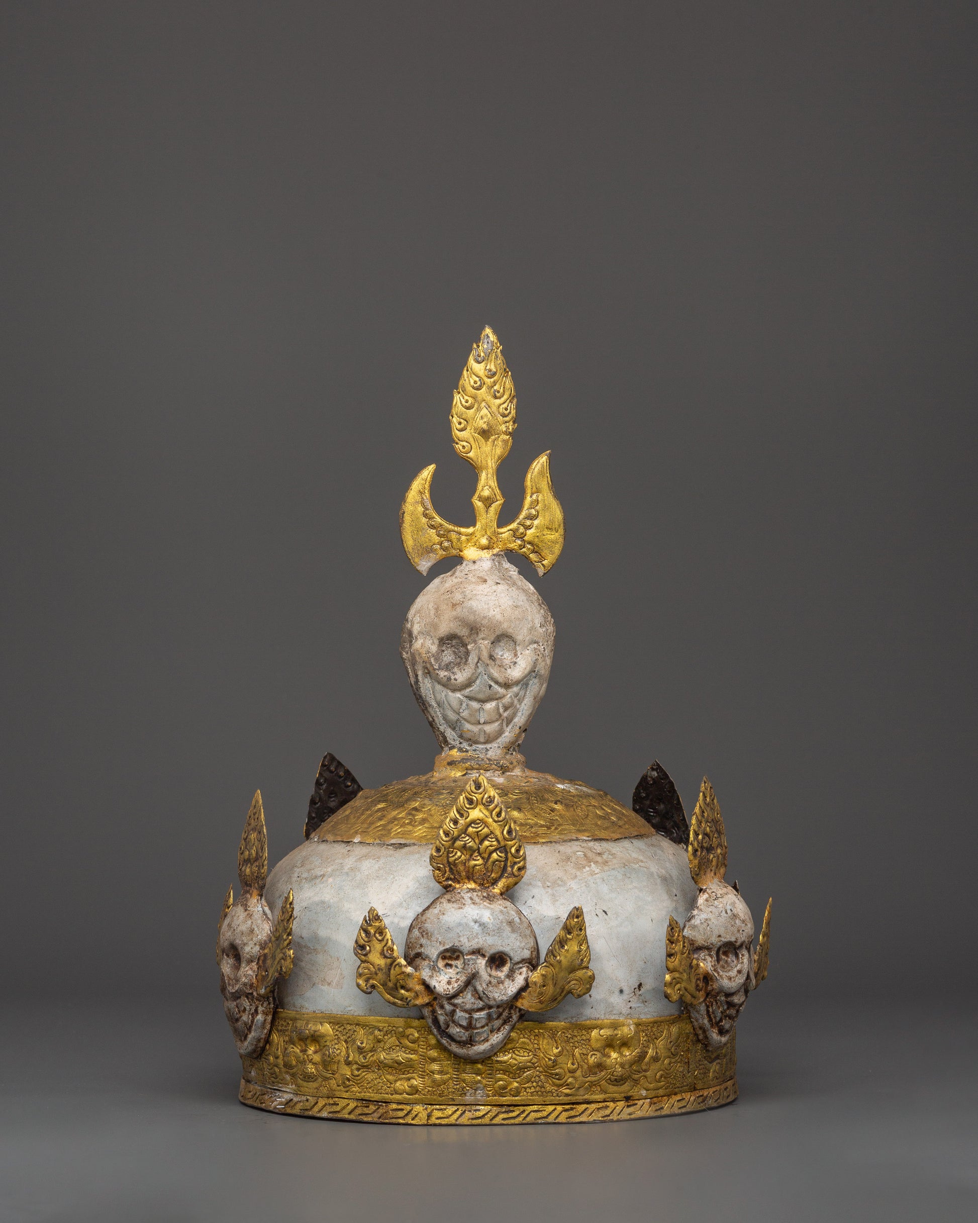 tibetan-iron-skull-crown