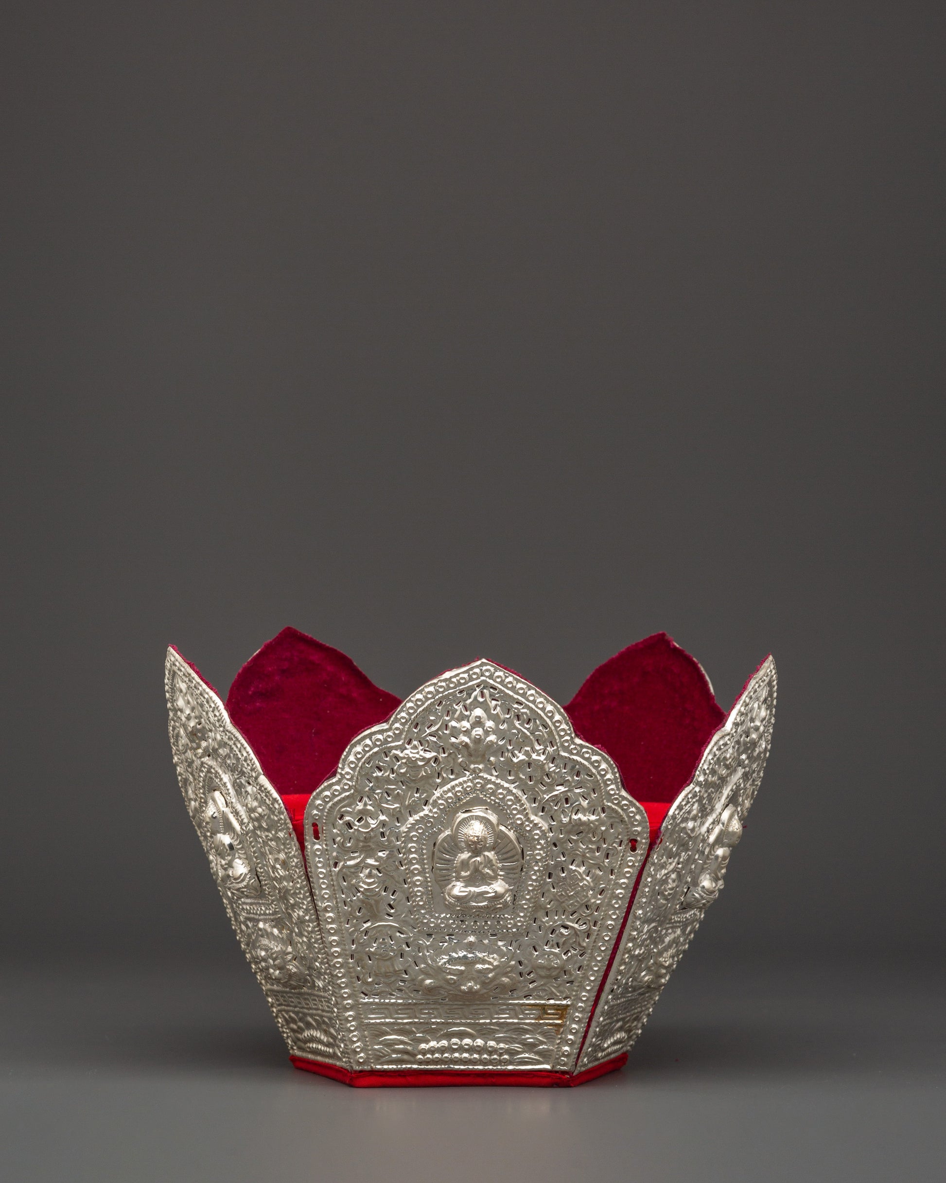 The Five Dhyani Buddha Crown