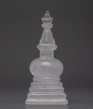  Crystal Buddhist Stupa Structure