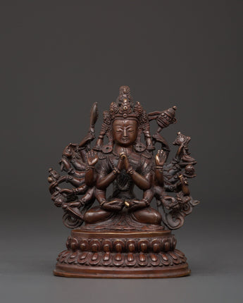 Cundi Bodhisattva sculpture