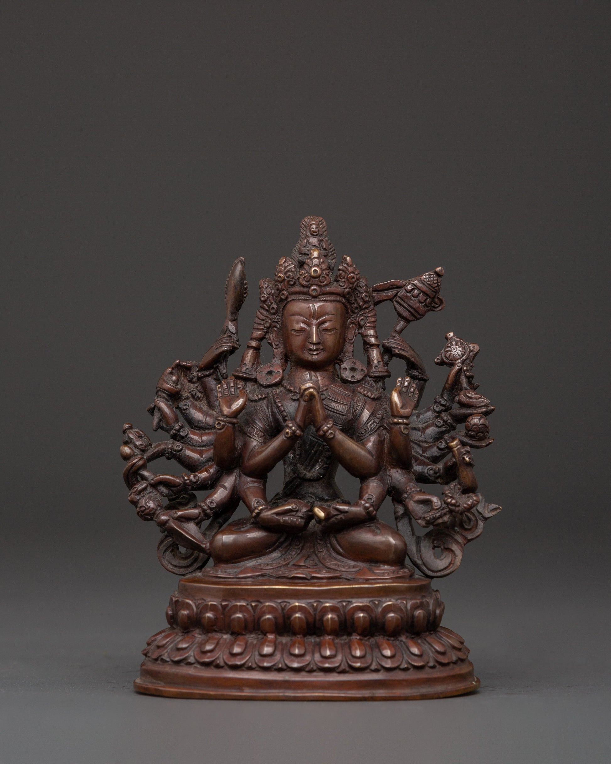 Cundi Bodhisattva sculpture