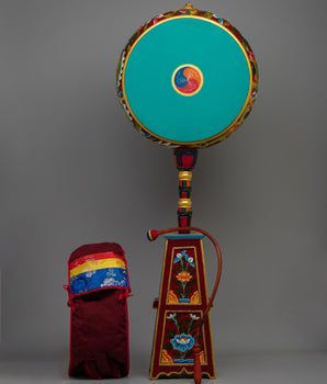 Wooden Dhyangro Drum 
