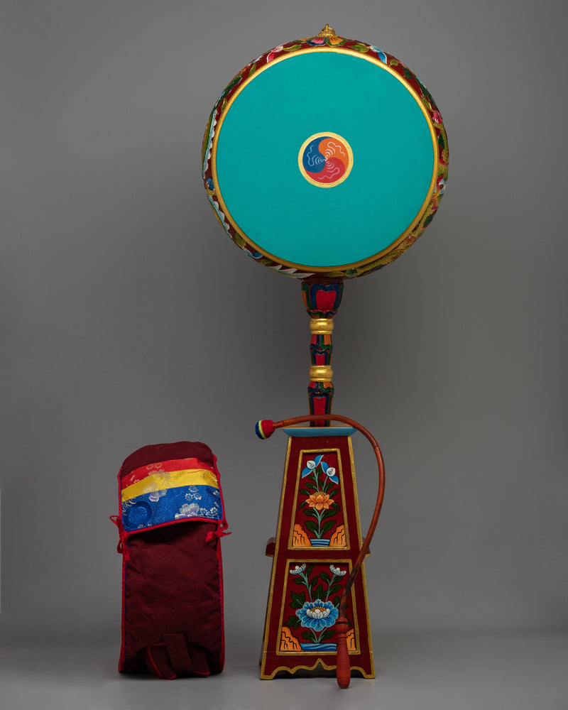 Wooden Dhyangro Drum 